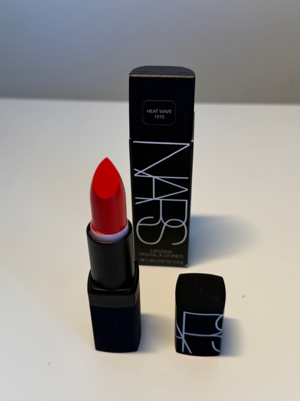 NEW RARE Nars Lipstick Rouge in HEAT WAVE 3.4g HTF